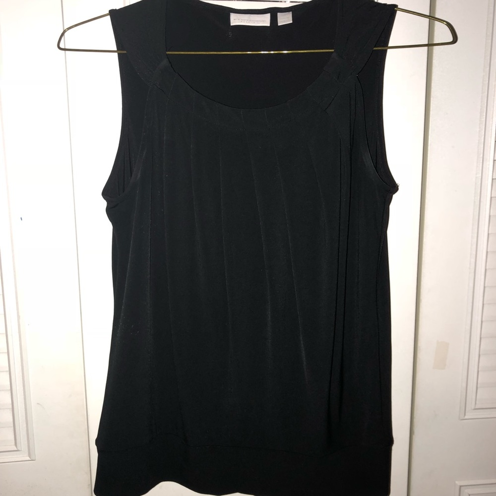 Black tank top
